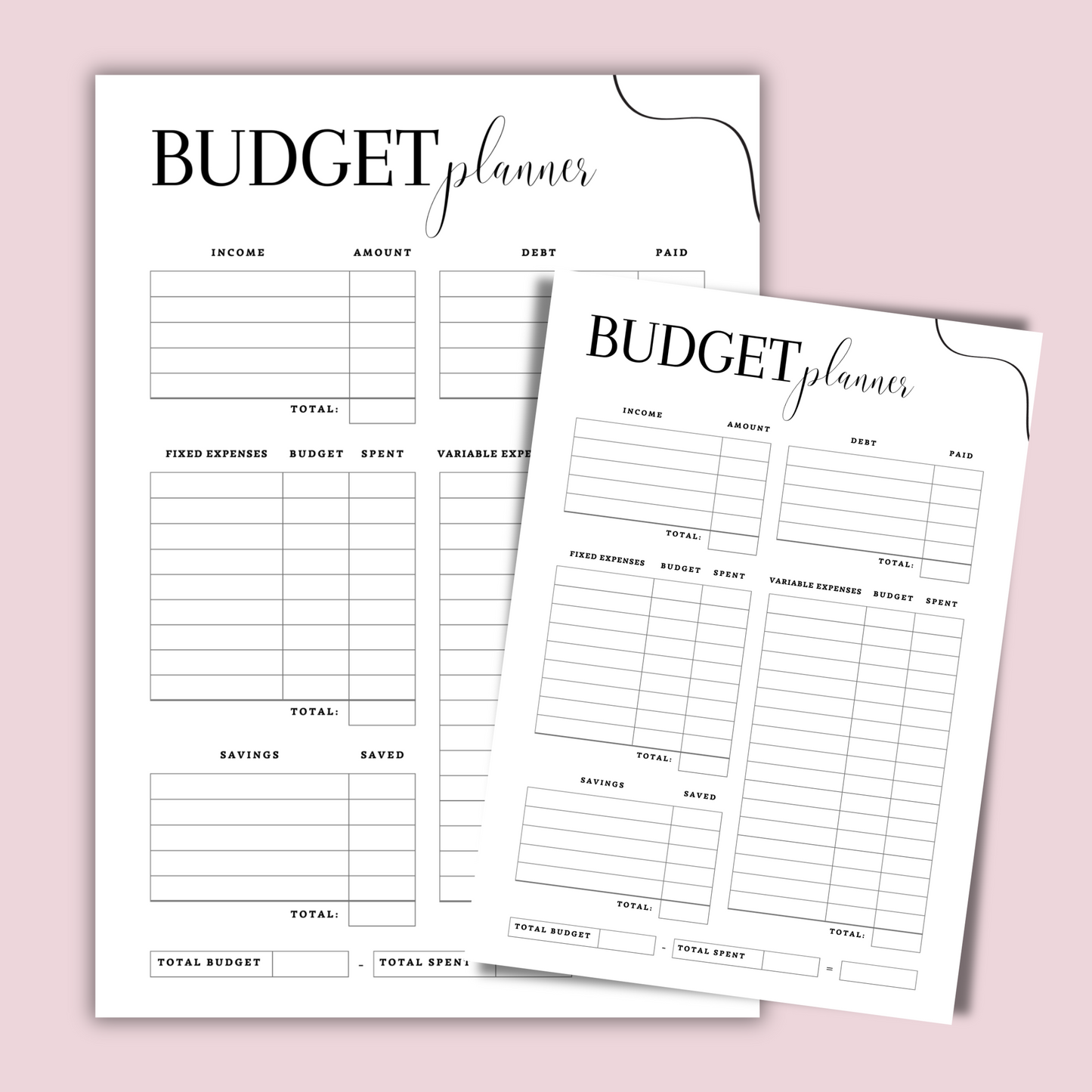 Budget Planner | Track Your Income, Expenses & Savings